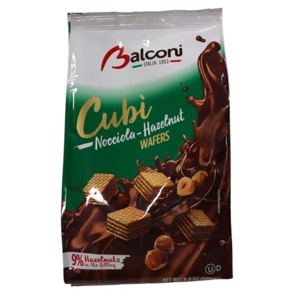 Balconi Cubi Hazelnut Wafers