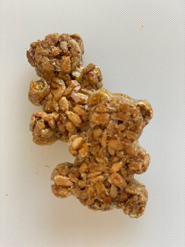 Bear-Shaped Sunflower Seed Snacks