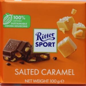 Ritter Sport Salted Caramel Chocolate Bar