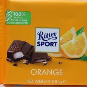 Ritter Sport Orange Chocolate Bar