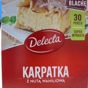 Delecta Karpatka Cake Mix + Cream