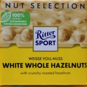 Ritter Sport White Whole Hazelnuts